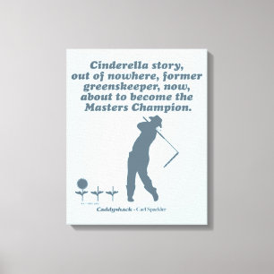 Caddyshack Cindrella Story Canvas Afdruk