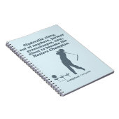 Caddyshack | Cindrella Story Notitieboek (Rechterzijde)