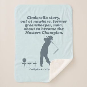 Caddyshack   Cindrella Story Sherpa Deken