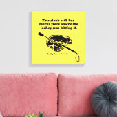 Caddyshack | Deze steak heeft nog steeds tekens Canvas Afdruk (Insitu (Woonkamer))