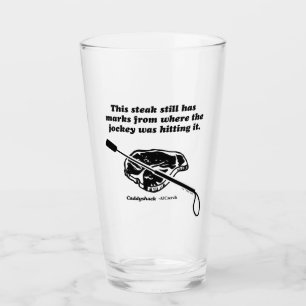 Caddyshack Deze steak heeft nog steeds tekens Glas