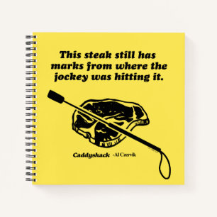 Caddyshack Deze steak heeft nog steeds tekens Notitieboek