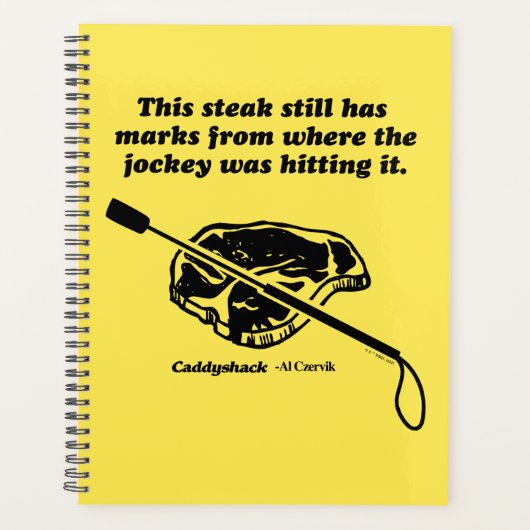 Caddyshack | Deze steak heeft nog steeds tekens Planner (Voorkant)