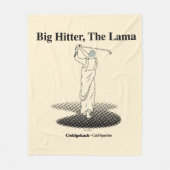 Caddyshack | Grote Hitter, de lama Fleece Deken (Voorkant)