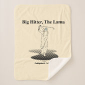Caddyshack | Grote Hitter, de lama Sherpa Deken (Voorkant)