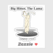 Caddyshack | Grote Hitter, de lama Sticker (Vel)
