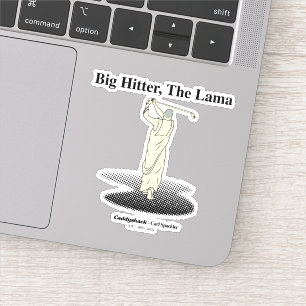 Caddyshack   Grote Hitter, de lama Sticker