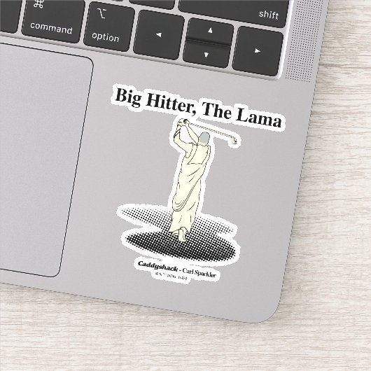 Caddyshack | Grote Hitter, de lama Sticker (Detail)