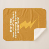 Caddyshack | Hé Baby, je moet iets zijn geweest Sherpa Deken (Voorkant (horizontaal))