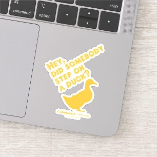 Caddyshack Hé, is iemand op een wagen gestapt? Sticker