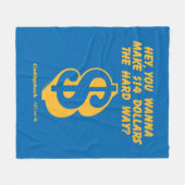 Caddyshack | Hé, wil je 14 dollar de moeite waard Fleece Deken (Voorkant (Horizontaal))