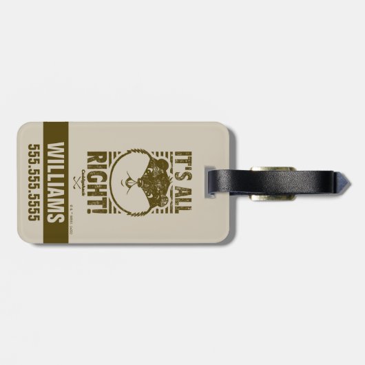 Caddyshack | Het is goed! Bagagelabel (Achterkant horizontaal)