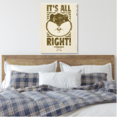 Caddyshack | Het is goed! Canvas Afdruk (Insitu (Slaapkamer))