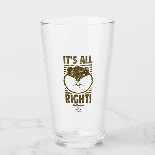 Caddyshack | Het is goed! Glas (Voorkant)