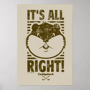 Caddyshack Het is goed! Poster