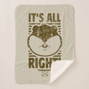 Caddyshack   Het is goed! Sherpa Deken