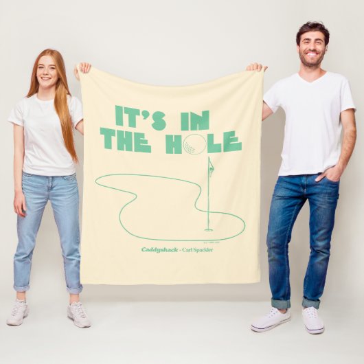 Caddyshack | Het is in het gat Fleece Deken (In situ)