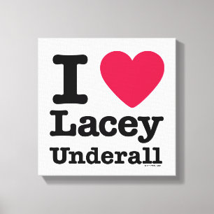 Caddyshack I Love Lacey Underall Canvas Afdruk