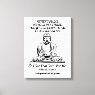 Caddyshack, ik heb dat voor me. canvas afdruk