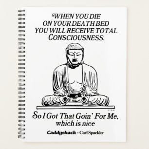 Caddyshack, ik heb dat voor me. planner