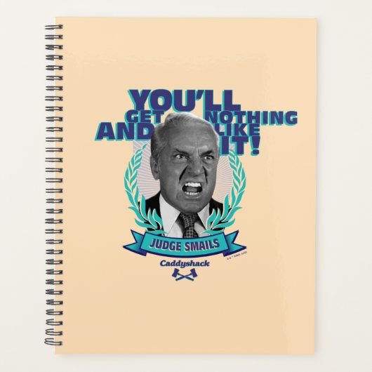 Caddyshack | Je krijgt niets en zo Planner (Voorkant)