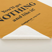 Caddyshack | Je krijgt niets en zo! Sherpa Deken (3/4)