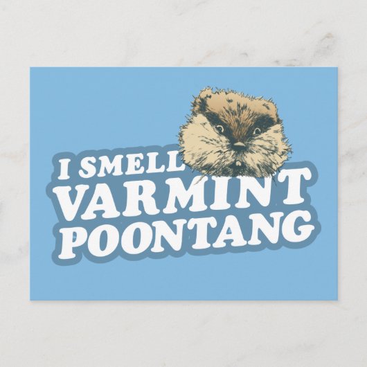 Caddyshack | Klein Varmint Poontang Briefkaart (Voorkant)