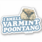 Caddyshack | Klein Varmint Poontang Sticker (Voorkant)