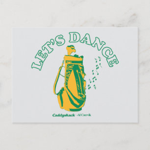 Caddyshack Laten we Dance Briefkaart