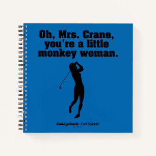 Caddyshack Oh Mrs Crane Notitieboek