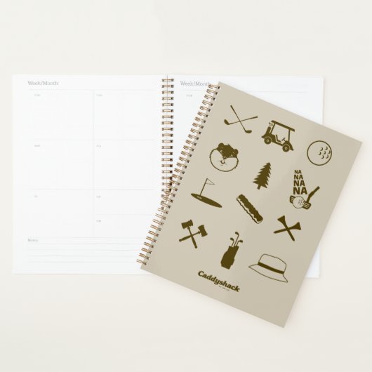 Caddyshack-pictogrammen Planner (Display)