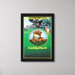 Caddyshack Poster Canvas Afdruk