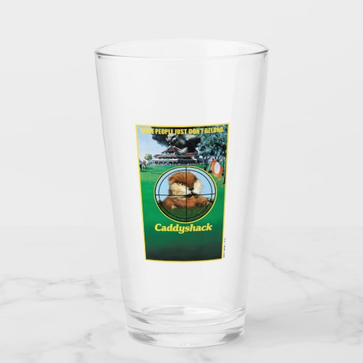 Caddyshack Poster Glas (Voorkant)