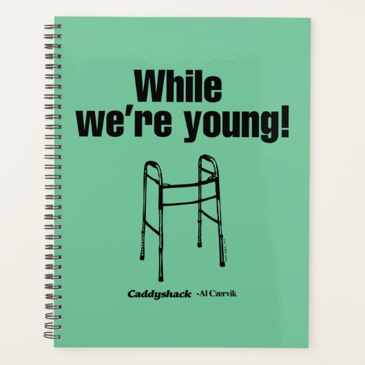 Caddyshack | Terwijl we jong zijn. Planner (Voorkant)