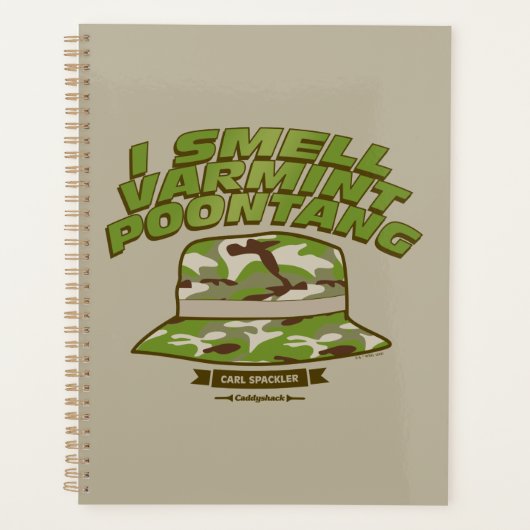 Caddyshack | Varmint Poontang Planner (Voorkant)