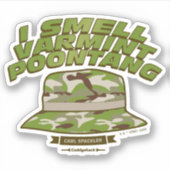 Caddyshack | Varmint Poontang Sticker (Voorkant)