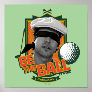 Caddyshack   Wees de bal Poster
