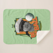 Caddyshack | Wees de bal Sherpa Deken (Voorkant (horizontaal))