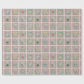 Cadeau 12 jours de papier d'enveloppement de Noël (Plat)