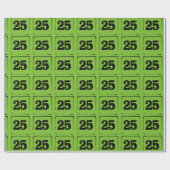 Cadeau 25 Papier d'emballage (Plat)