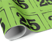 Cadeau 25 Papier d'emballage (Coin rond)