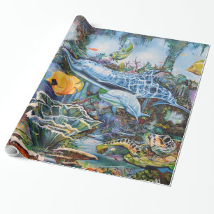 Cadeau 27 sous-marins papier d'emballage