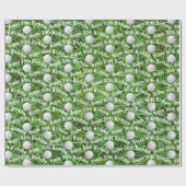 Cadeau 30e anniversaire Ballons de golf sur papier d'enve (Plat)