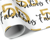 Cadeau 50 Cinquante et fabuleux 50e Anniversaire Papier d (Coin rond)