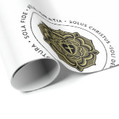 Cadeau 5 Papier à enveloppement solaires (Coin rond)