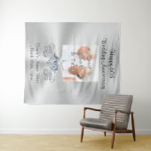 Cadeau 60e Anniversaire, Décoration de Tapisserie  (En situation (horizontale))