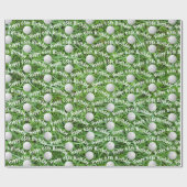 Cadeau 65e anniversaire Ballons de golf sur papier d'enve (Plat)