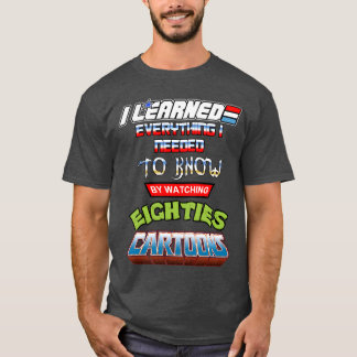 Cadeau 80s-cartoon t-shirt