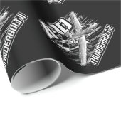 Cadeau A-10 Thunderbolt II Papier à envelopper (Coin rond)