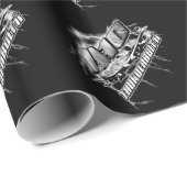 Cadeau A-10 Thunderbolt II Papier à envelopper (Coin rond)